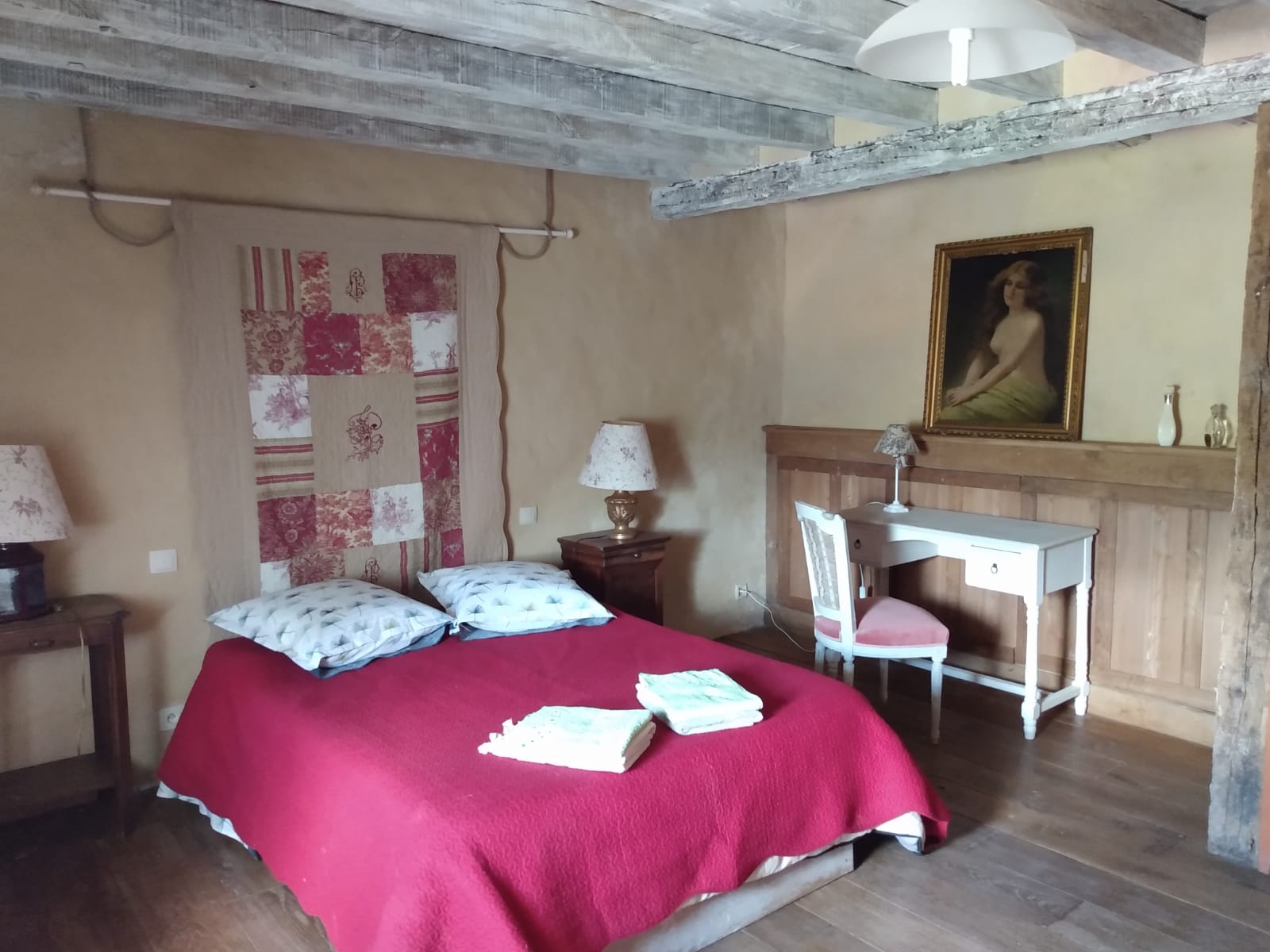 Chambre lit double