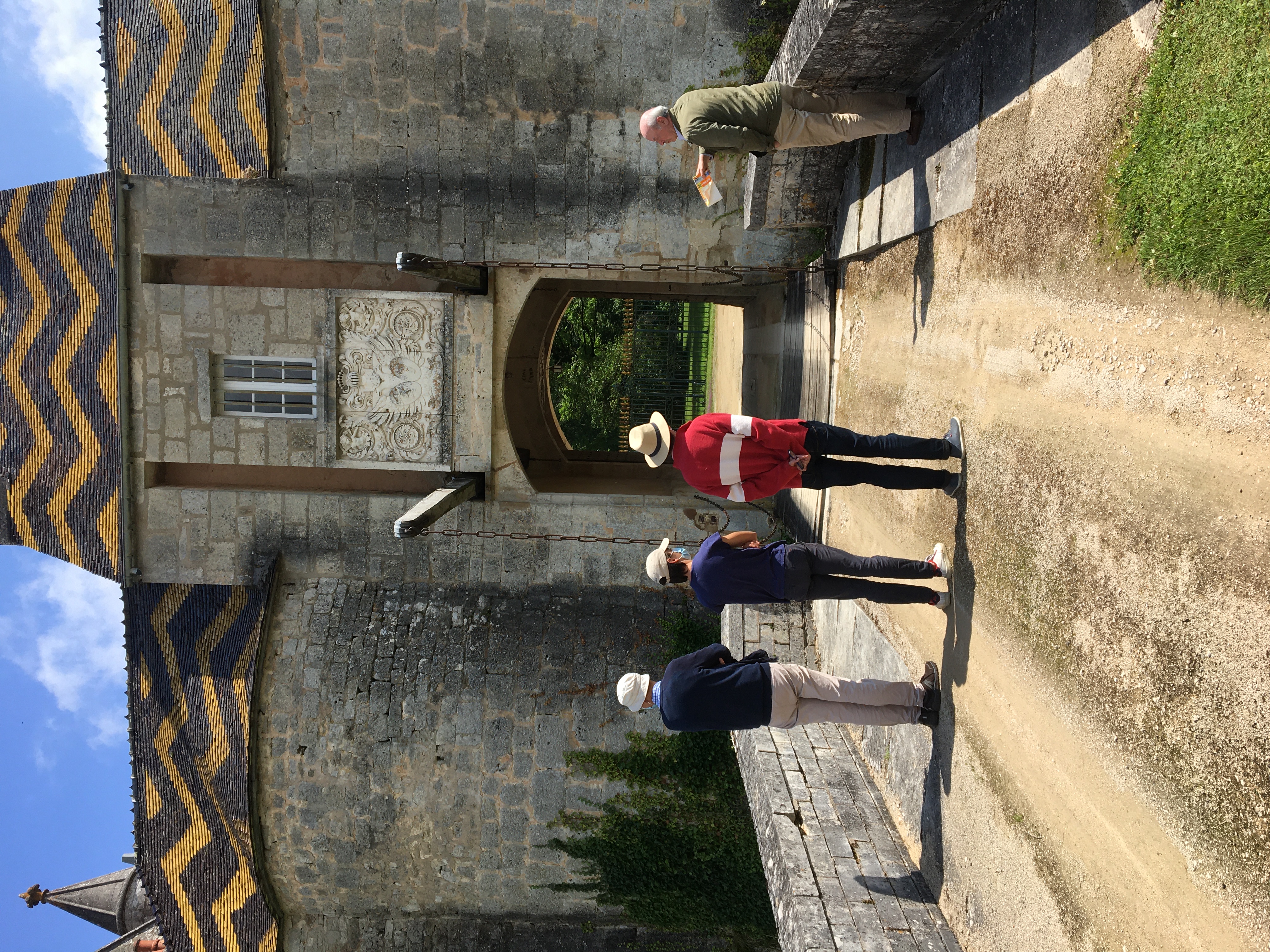 Visites de la propriété du baron