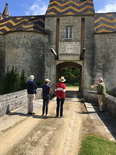 Visites de la propriété du baron