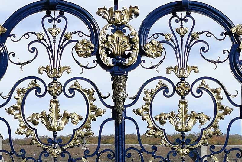 Grille Jean Lamour de l'Abbaye d'Auberive