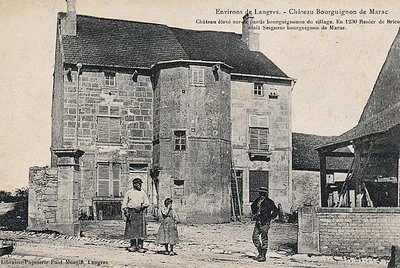 Carte postale du château de Marac