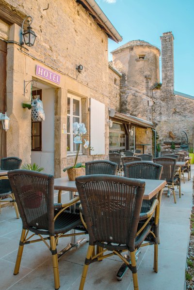 Terrasse de l'Hôtel du Roy