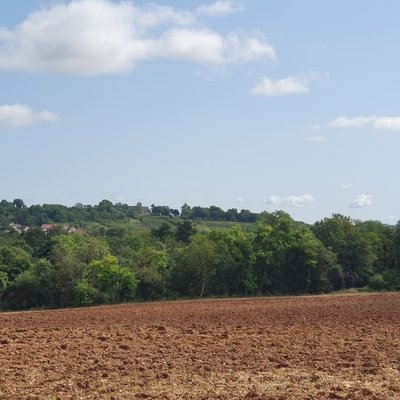 Point de vue sur Aubigny-sur-Badin