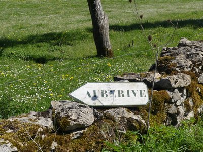 Panneau dans le Val Clavin