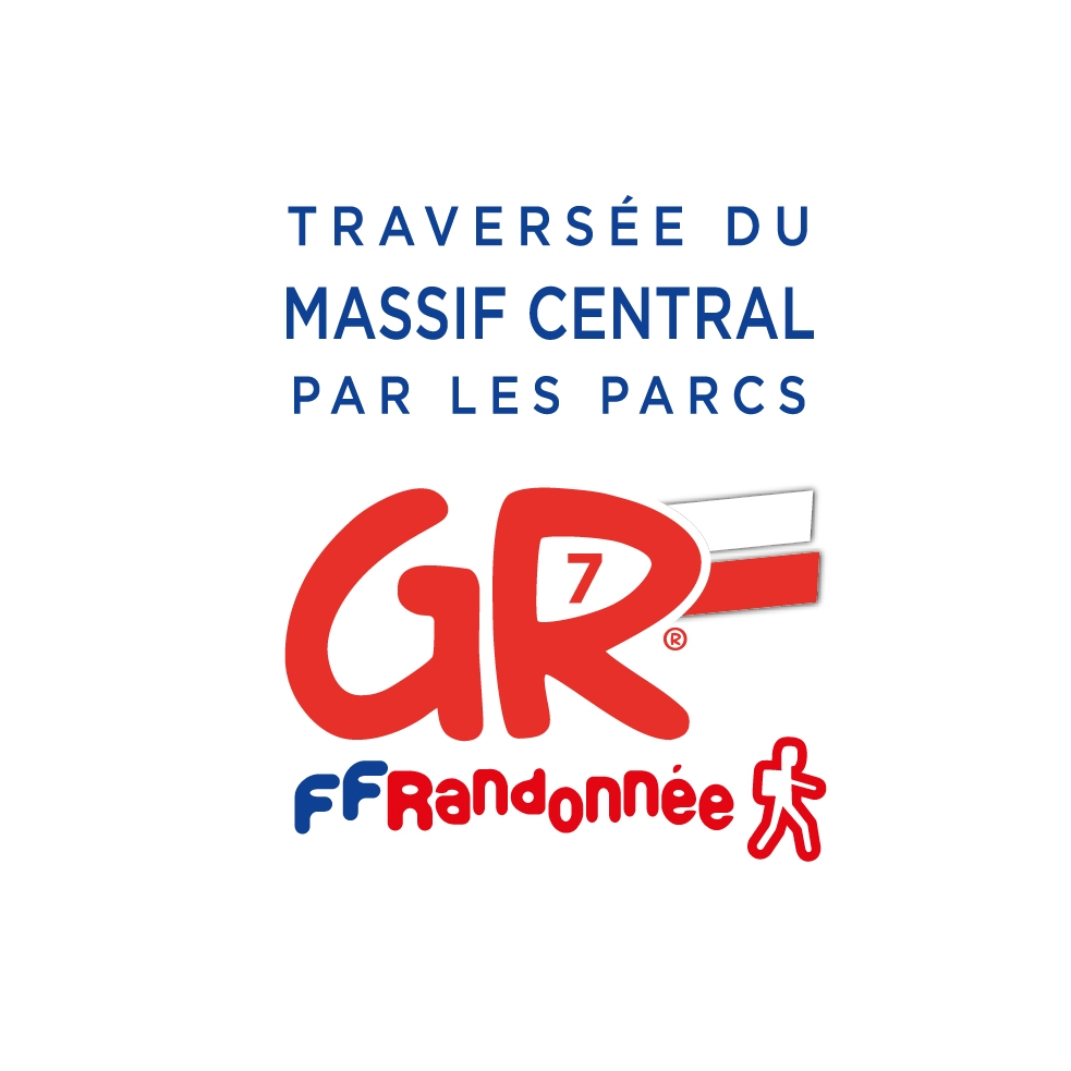 Logo GR7 - Traversée du Massif Central